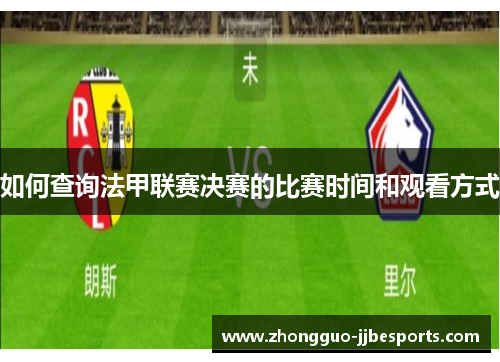 如何查询法甲联赛决赛的比赛时间和观看方式